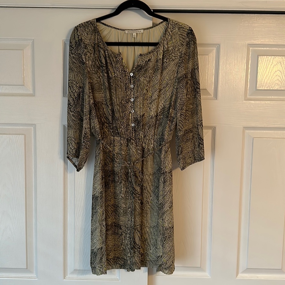 Daniel Rainn Long Sleeve Dress Size Medium